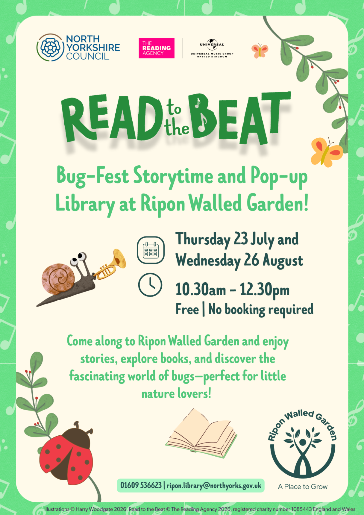 Bug fest Storytime at Walled Garden