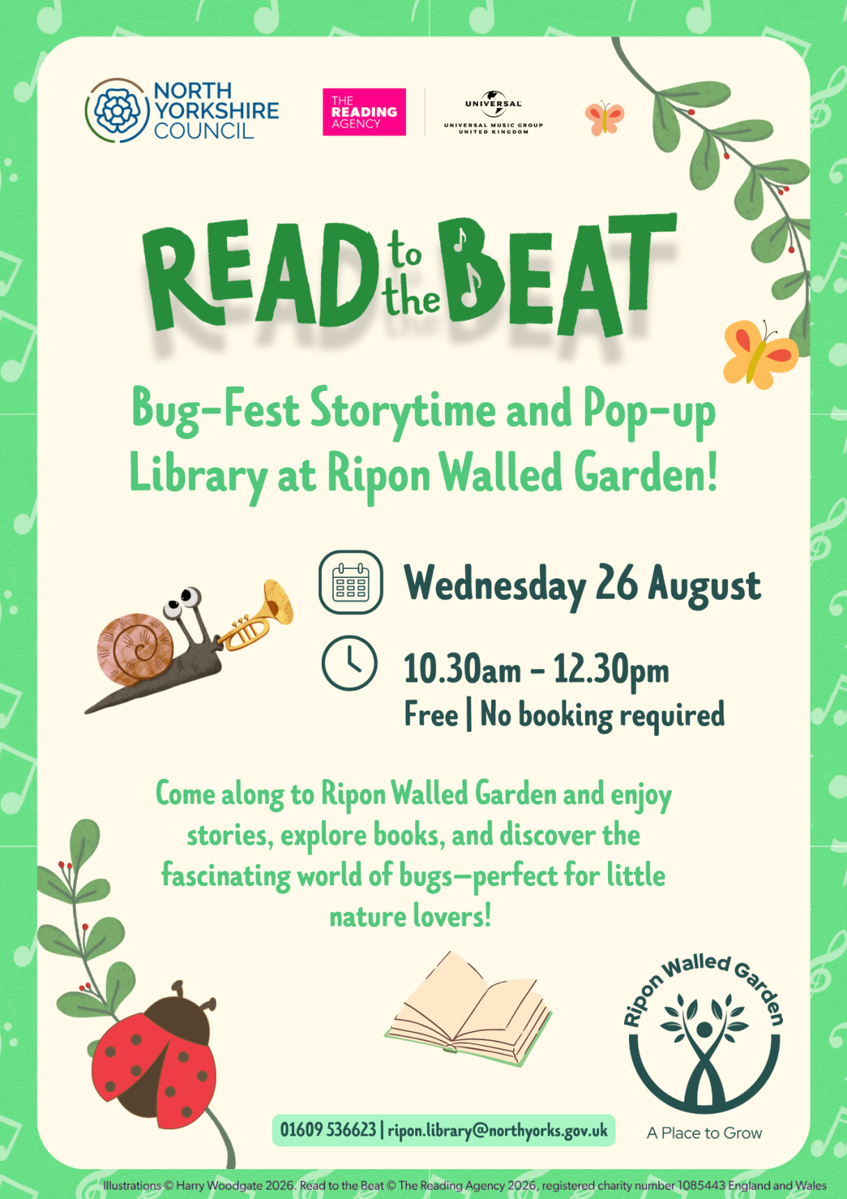 Walled Garden August Storytime
